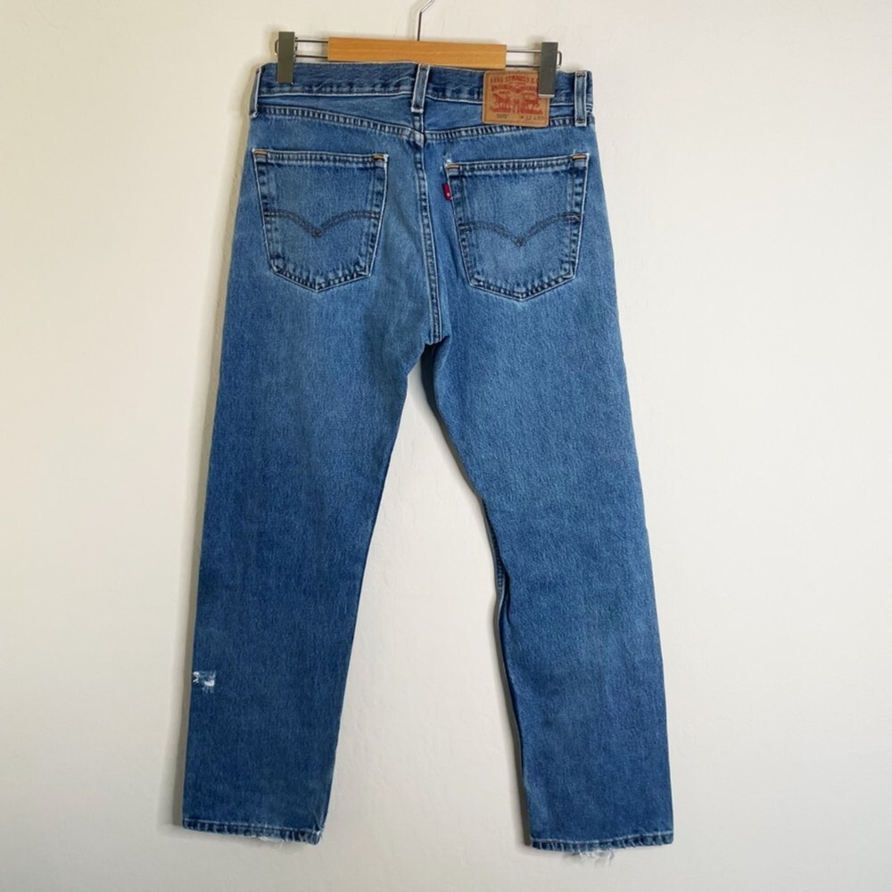 Vintage Levi's 505 Mid Rise Straight - Picture 3 of 8